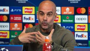 Guardiola en conferencia previo al cruce Manchester City-Real Madrid por el pase a la final de la Champions.
