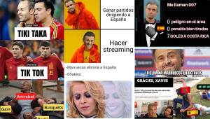 La selección de España se despidió de Qatar tras quedar eliminado a manos de Marruecos y los memes no se hicieron esperar en las redes sociales.
