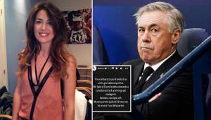 La hija de Ancelotti salió en defensa por las críticas que está recibiendo el DT tras ser eliminado de la Champions.