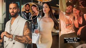 Neymar fue vinculado con la ex de Maluma cuando la pareja confirmó la separación. Todo lo que cuenta el cafetero.
