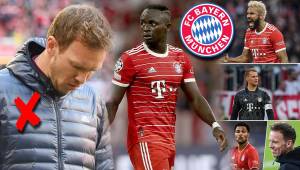 La prensa alemana dio a conocer a los señalados por el despido de Julian Nagelsmann del Bayern Múnich y afirman que Mané fue quien finalmente se cargó al DT.