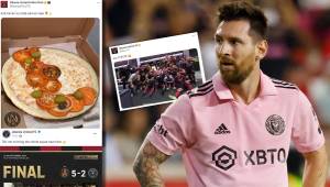 A través de sus redes sociales en español e inglés, el Atlanta United dedicó algunas publicaciones a Messi por su ausencia en el Inter Miami.