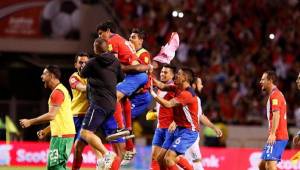 Costa Rica llega luego de clasificarse al mundial con un agónico gol sobre el final del partido.