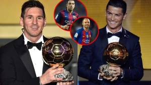 Cristiano Ronaldo y Messi se han apoderado del Balón de Oro en los últimos 10 años. Si ellos no existieran, estos se habrían llevado el galardón.