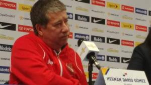 Hernán Darío Gómez es técnico de Panamá desde octubre del 2014.