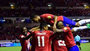 Costa Rica inicia el 2017 como la mejor selección de Concacaf en el ranking FIFA.