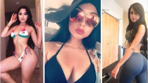 Jailyne Ojeda es una estadounidense con raíces mexicanas que apoyará al 'Tri' en Rusia 2018.