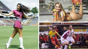 Kimberly Loaiza apoya al Saprissa y Maryel Valverde al Herediano.