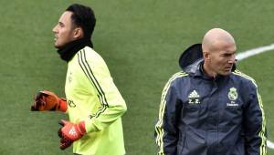 Keylor Navas ha recibido el respaldo de Zinedine Zidane por lo que todo hace indicar que se mantendrá como el guardameta titular del Real Madrid.