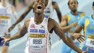 El atleta costarricense Nery Brenes, sigue destacando en el mundial de esta categoría.