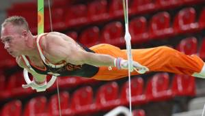 El holandés Yuri van Gelder tenía opciones de ganar medalla.