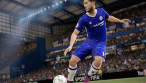 Eden Hazard es una de las imágenes que ha utilizado EA Sports para el juego.