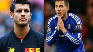 Álvaro Morata y Eden Hazard protagonizarían el traspaso más sonado de Europa.