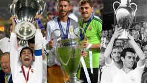 Sergio Ramos alzó este sábado la Undécima, en el 2014 fue Iker Casillas el que portó el capitán en la Décima del Real Madrid.
