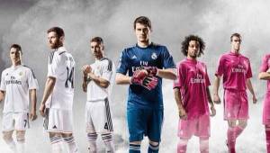 Real Madrid vestirá con su tradicional blanco y el rosa cuando juegue de visita. (Foto: Adidas)