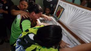 Familiares del joven futbolista están destrozados por la muerte de José García. Foto José Valle