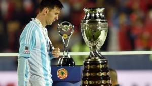Lionel Messi se bajó triste por no haber ganado la Copa América con Argentina.