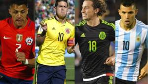 Muchas figuras se van a destacar en esta edición especial de la Copa América.