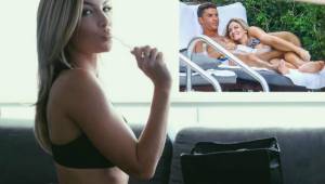 Cassandre Davis sigue muy normal con su vida tras el romance que tuvo con Cristiano Ronaldo hace unas semanas.