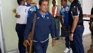 El técnico de Honduras, Jorge Luis Pinto, adelanta que Canadá no será un rival fácil. Foto Ronald Aceituno