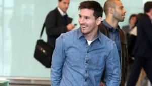 Messi viene de una larga temporada con la camiseta del Barcelona.