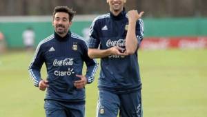 Lavezzi y Javier Pastore no jugarán contra Honduras el viernes en San Juan. Foto cortesía Olé