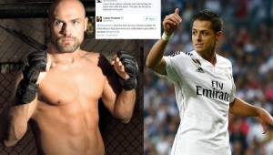 El irlandés, Cathal Pendred, defendió a Chicharito en las redes sociales.