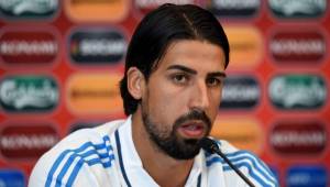 Sami Khedira se encuentra concentrado con la selección de Alemania.