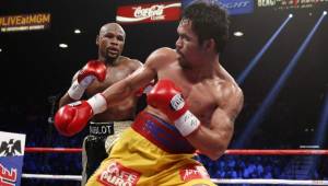 El boxeador filipino Manny Pacquiao tuvo la pelea del siglo contra Floyd Mayweather, pero volverá a combatir este año.