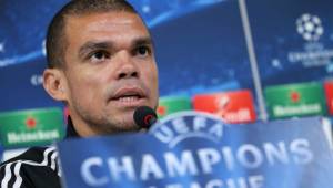 Pepe brindó conferencia de prensa en 'Juventus Stadium' previo al entrenamiento.