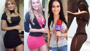 La guapísima Kimberly Shiham es la encargada del pronóstico del tiempo en Azteca Honduras y es uno de los rostros más lindos de la televisión hondureña.