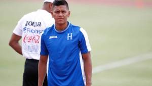 Bryan Moya fue invitado a entrenar con la selección de Honduras.
