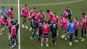 Real Madrid volvió a entrenamientos con doble sesión de trabajo en Valdebebas. (Foto: AFP)