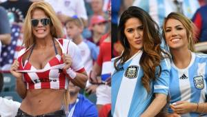 Estas son las mujeres más bellas que se han visto durante la Copa América Centenario. Con ellas si vale la pena ir al estadio.