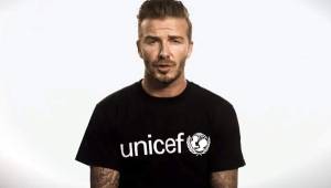 Beckham, embajador de la Unicef asegura que se está 'luchando contra un enemigo peligroso e invisible'. Foto Unicef