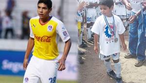 Carlos Pineda demostró en su debut el domingo pasado que tiene mucha hambre de triunfar en el fútbol. Ha estado en todas las divisiones inferiores del Olimpia.