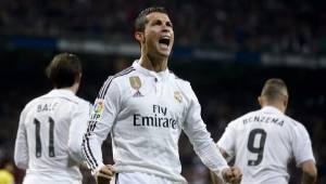 Cristiano Ronaldo volvió a gritar gol en el Bernabéu casi tres meses después. (AFP)