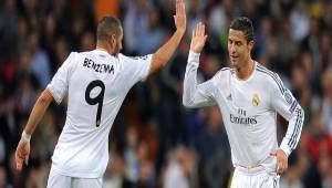 Cristiano Ronaldo y Benzema han sido compañeros en el ataque del Real Madrid durante años.