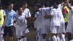 Nicaragua ganó a Honduras en Sub20 con goles de Álvaro Figueroa y Luis Coronel. Foto Twitter @FutbolNica