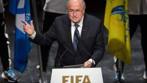 Blatter dio por inaugurado este jueves el Congreso donde este viernes se realizará la elección del nuevo presidente de FIFA. Foto AFP