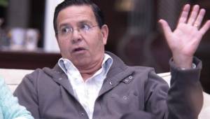 Rafael Callejas, presidente de la federación de fútbol de Honduras.
