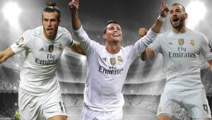 Gareth Bale, Cristiano Ronaldo y Karim Benzema se declaran listos para el clásico de este sábado. FOTO: Bongda365.com