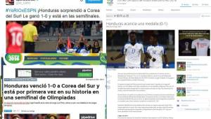 La prensa de Europa y AMérica destacan la clasificación de Honduras a semifinales.