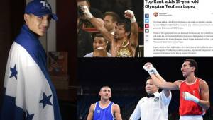 El boxeador hondureño Teófimo López peleará en Las Vegas el próximo 5 de noviembre en la velada del combate estelar entre Manny Pacquio y Jessie Vargas.