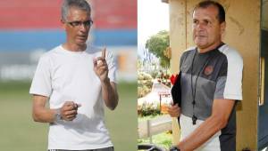 Horacio Londoño y Wilmer Cruz, uno podría convertirse en el próximo entrenador de Platense.