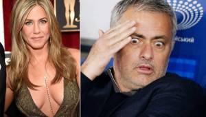 José Mourinho conoció en un hotel de Estados Unidos a Aniston durante una concentración del Chelsea.