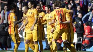 Este gol sirvió a Suárez para situarse con 20 dianas al frente de la tabla de goleadores del campeonato español.