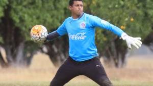 Noel Valladares volvió a los entrenamientos ayer con Olimpia tras su participación el miércoles con la Bicolor en Guatemala. Foto DIEZ Juan Salgado.