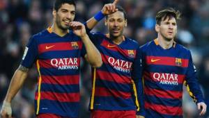Luis Suárez, Neymar y Messi fueron los goleadores del Barcelona.