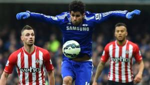 Diego Costa abrió el marcador en Stamford Bridge para el Chelsea. (AFP)